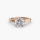 Solitaire ring 4-setting-The Diamond Setter