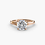 Solitaire ring 4-setting-The Diamond Setter