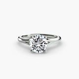 Solitaire ring 4-setting-The Diamond Setter