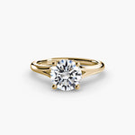 Solitaire ring 4-setting-The Diamond Setter