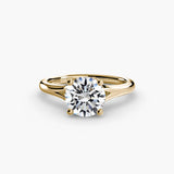 Solitaire ring 4-setting-The Diamond Setter