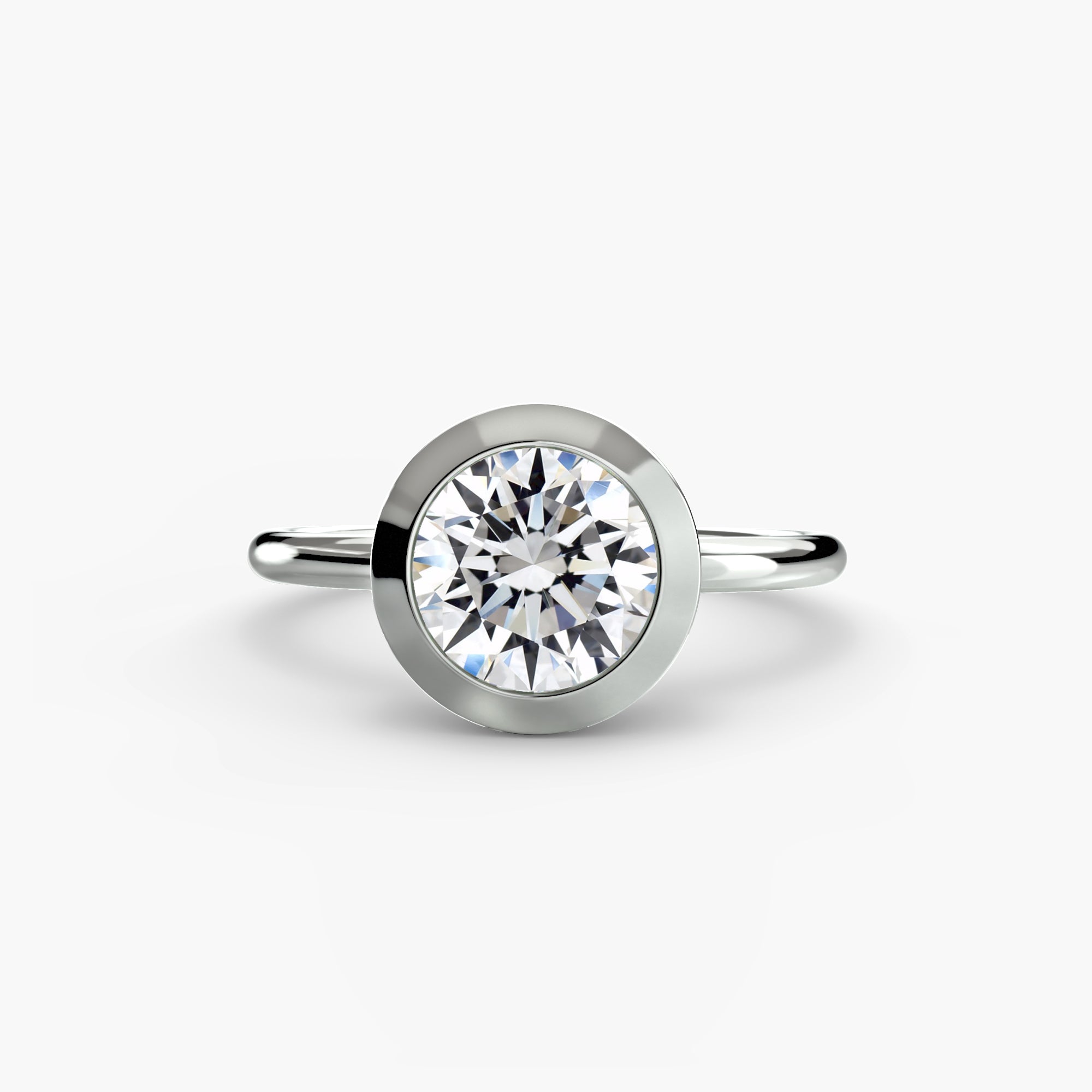 The Bezel Set Solitaire-setting-The Diamond Setter