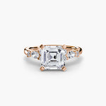 The Floral Accent Solitaire-setting-The Diamond Setter