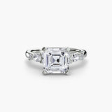 The Floral Accent Solitaire-setting-The Diamond Setter
