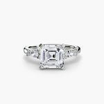 The Floral Accent Solitaire-setting-The Diamond Setter
