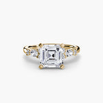 The Floral Accent Solitaire-setting-The Diamond Setter