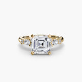 The Floral Accent Solitaire-setting-The Diamond Setter