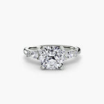 The Floral Accent Solitaire-setting-The Diamond Setter