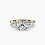 The Floral Accent Solitaire-setting-The Diamond Setter