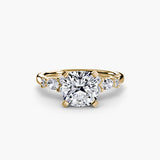 The Floral Accent Solitaire-setting-The Diamond Setter