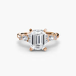 The Floral Accent Solitaire-setting-The Diamond Setter
