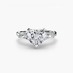 The Floral Accent Solitaire-setting-The Diamond Setter