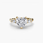 The Floral Accent Solitaire-setting-The Diamond Setter