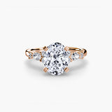 The Floral Accent Solitaire-setting-The Diamond Setter