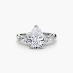 The Floral Accent Solitaire-setting-The Diamond Setter