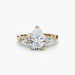 The Floral Accent Solitaire-setting-The Diamond Setter