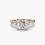 The Floral Accent Solitaire-setting-The Diamond Setter