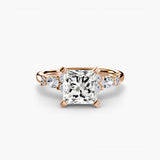 The Floral Accent Solitaire-setting-The Diamond Setter