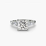 The Floral Accent Solitaire-setting-The Diamond Setter