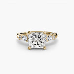 The Floral Accent Solitaire-setting-The Diamond Setter