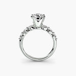 The Floral Accent Solitaire-setting-The Diamond Setter