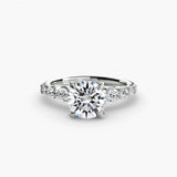 The Cascade Diamond Ring-setting-The Diamond Setter