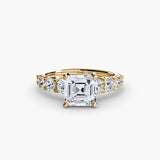 The Graduated Accent Ring-setting-The Diamond Setter