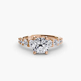 The Graduated Accent Ring-setting-The Diamond Setter