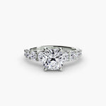The Graduated Accent Ring-setting-The Diamond Setter
