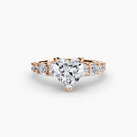 The Graduated Accent Ring-setting-The Diamond Setter