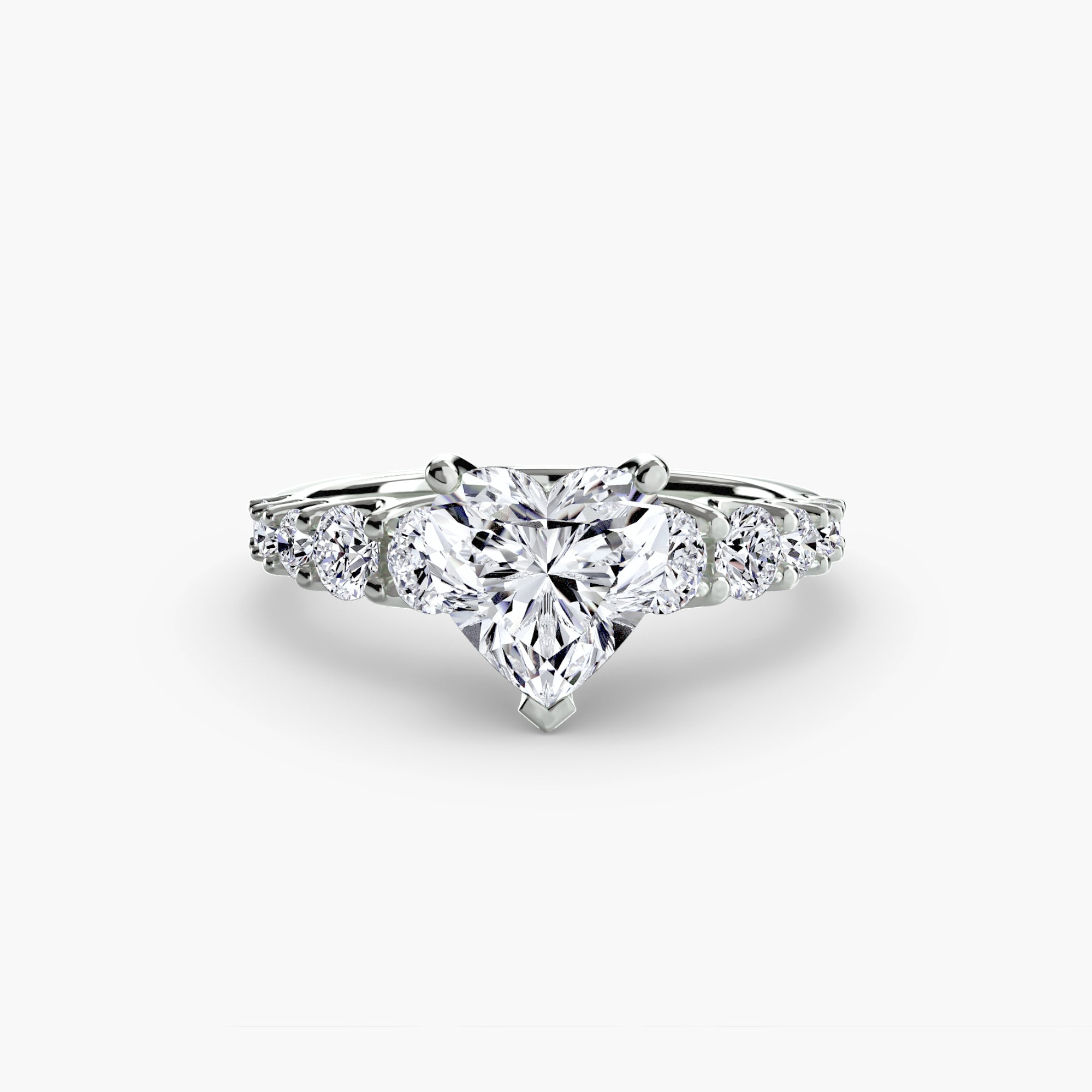 The Graduated Accent Ring-setting-The Diamond Setter
