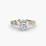 The Graduated Accent Ring-setting-The Diamond Setter
