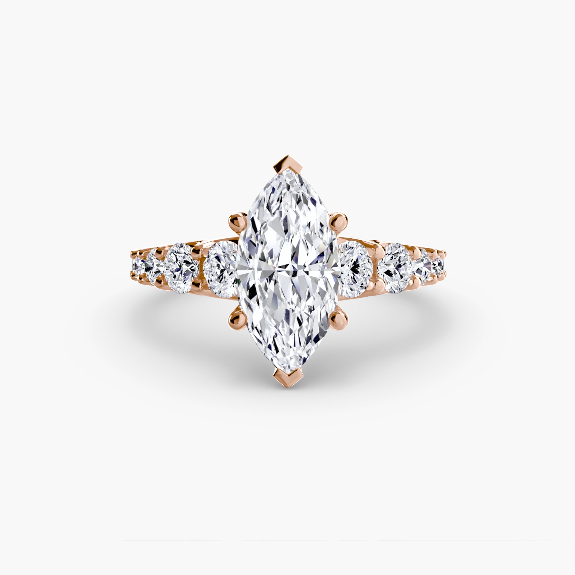 The Graduated Accent Ring-setting-The Diamond Setter