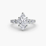 The Graduated Accent Ring-setting-The Diamond Setter