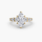 The Graduated Accent Ring-setting-The Diamond Setter