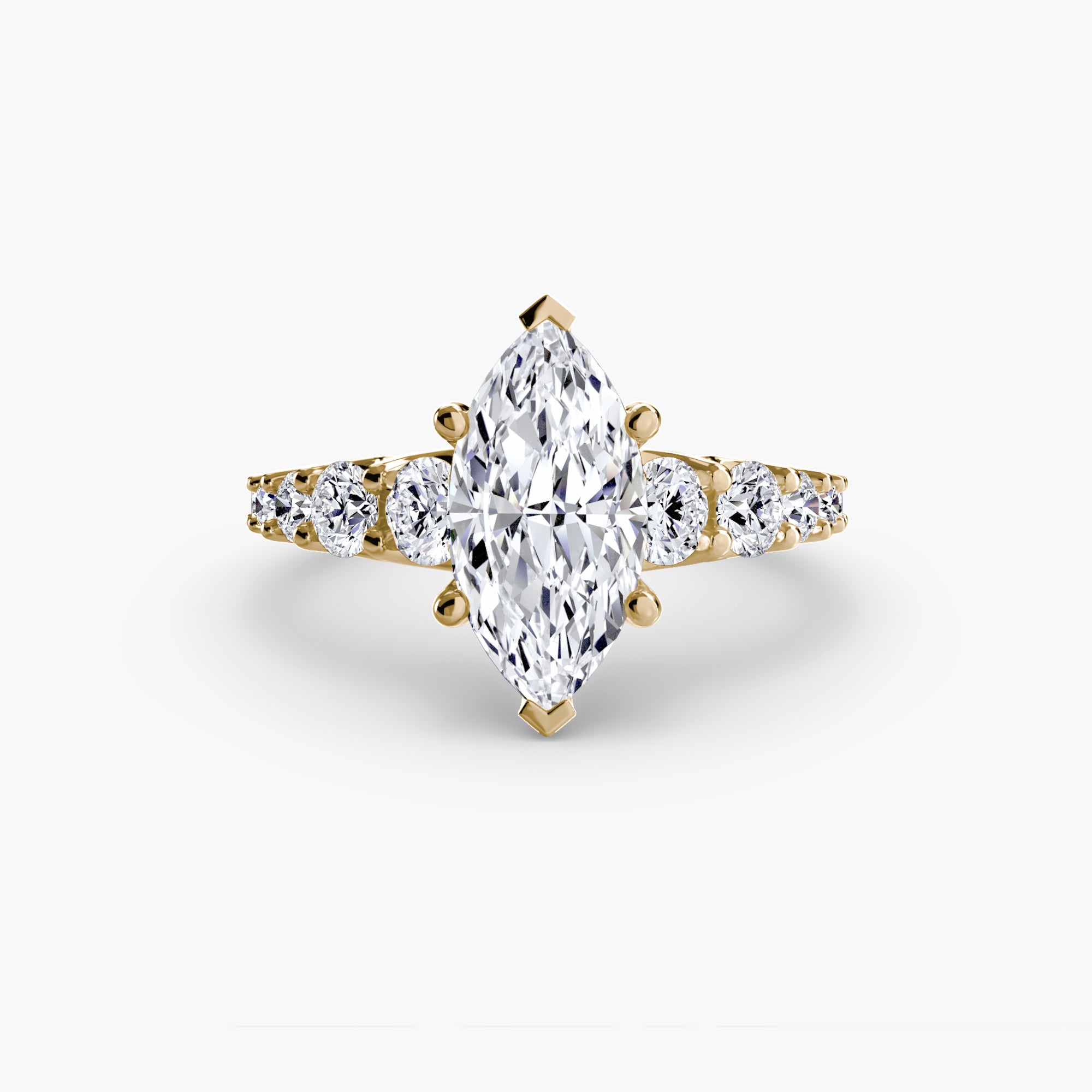 The Graduated Accent Ring-setting-The Diamond Setter