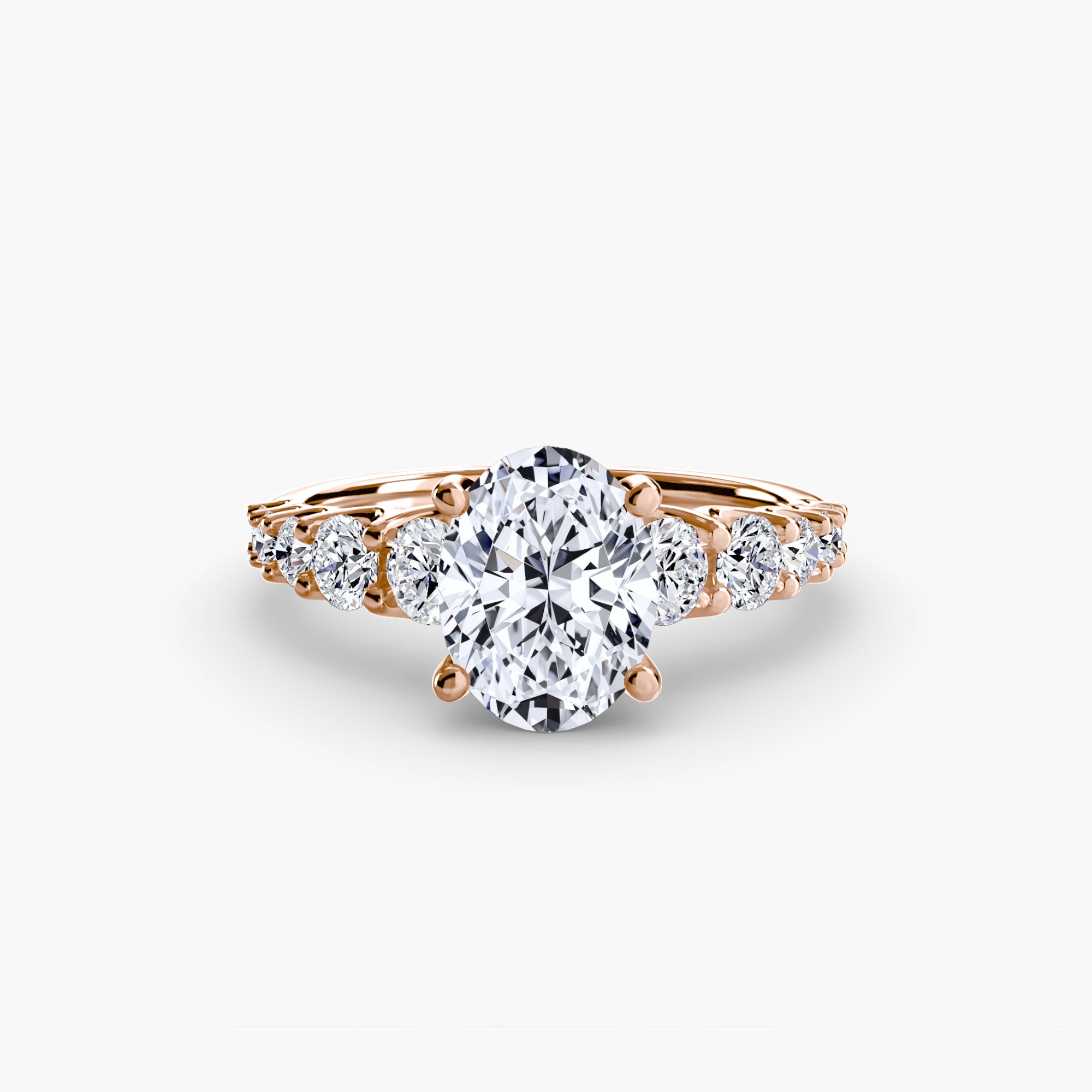 The Graduated Accent Ring-setting-The Diamond Setter