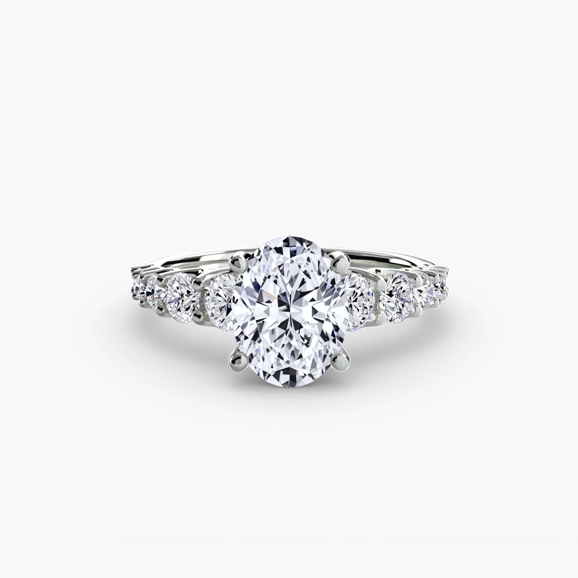 The Graduated Accent Ring-setting-The Diamond Setter