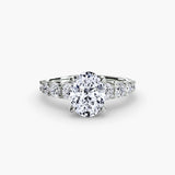 The Graduated Accent Ring-setting-The Diamond Setter