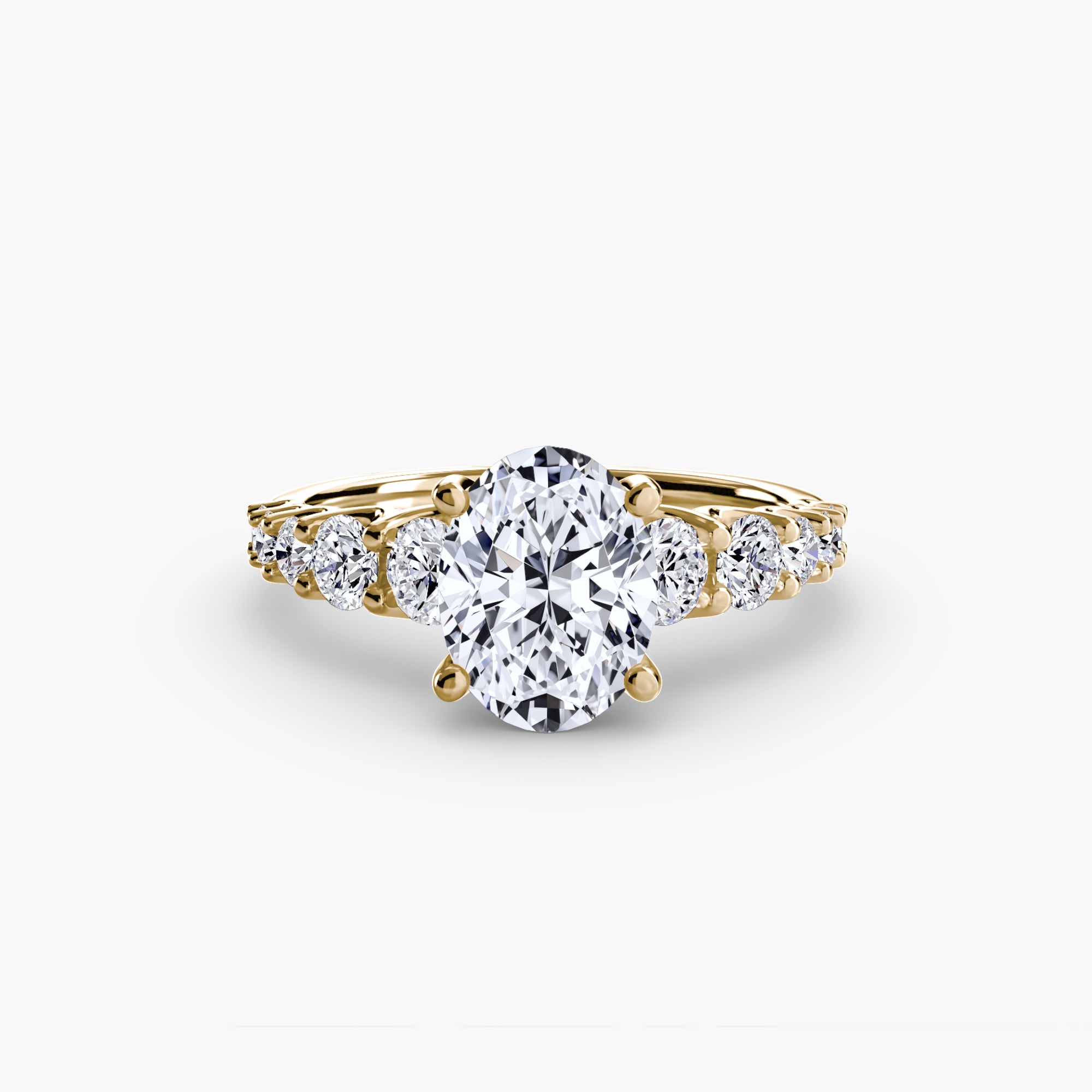The Graduated Accent Ring-setting-The Diamond Setter