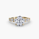 The Graduated Accent Ring-setting-The Diamond Setter