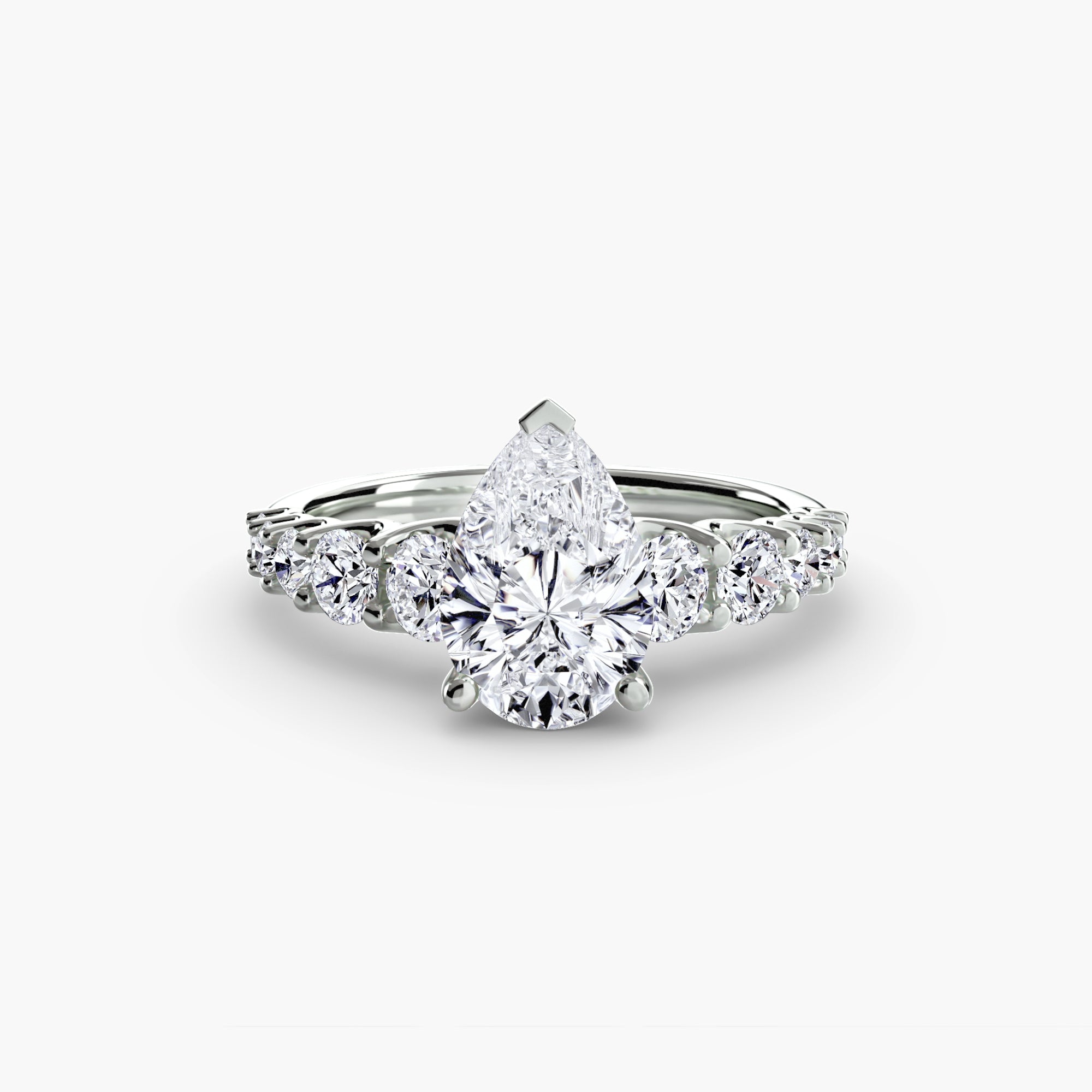 The Graduated Accent Ring-setting-The Diamond Setter