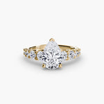 The Graduated Accent Ring-setting-The Diamond Setter