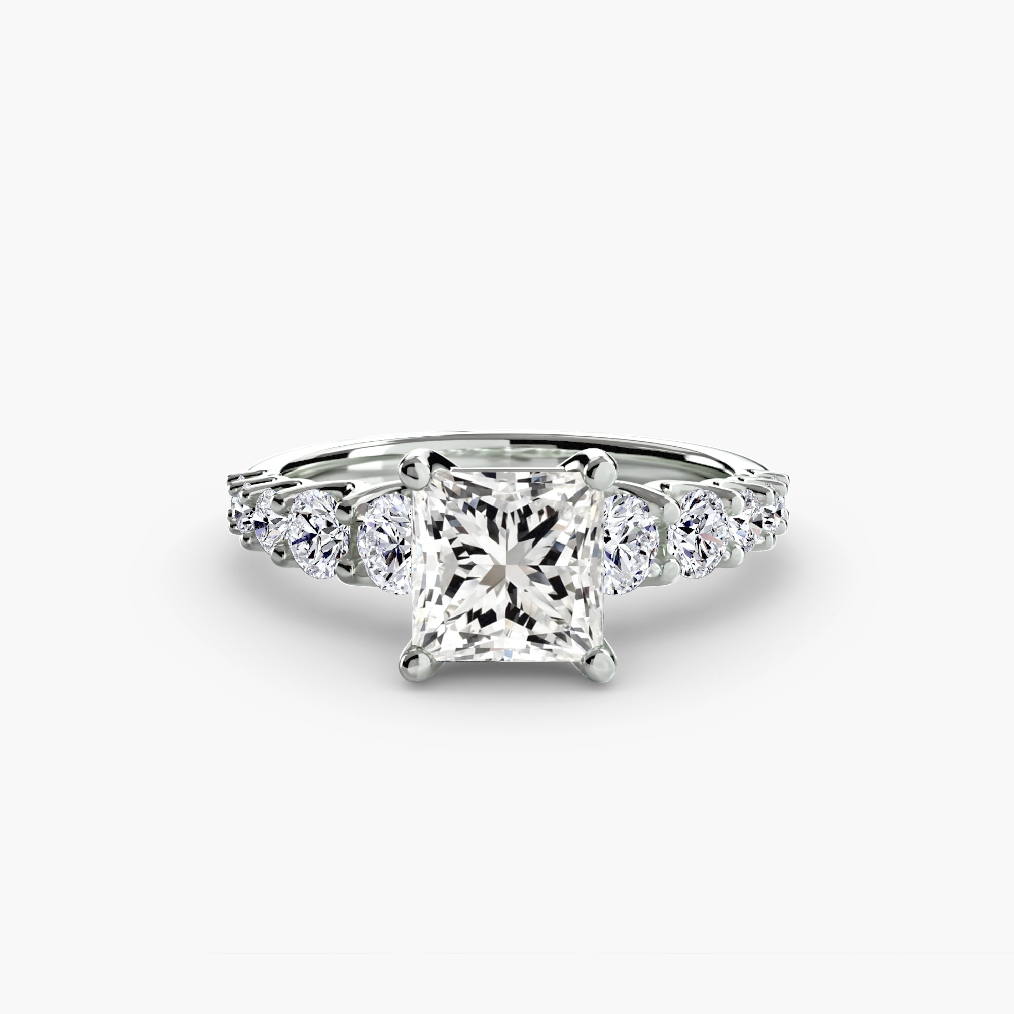 The Graduated Accent Ring-setting-The Diamond Setter