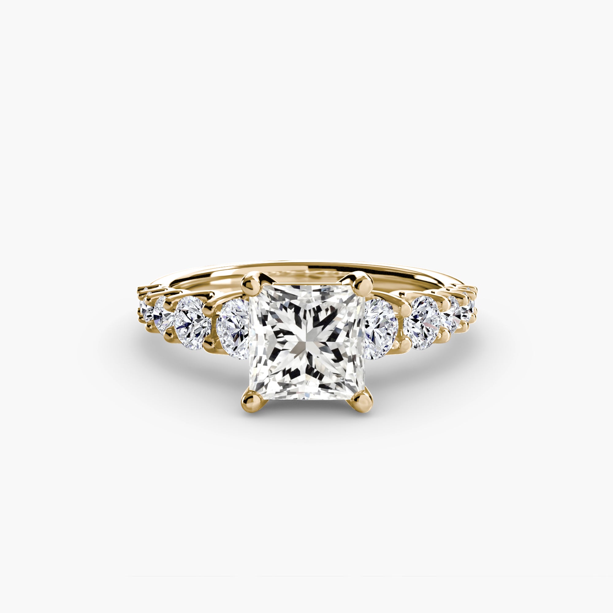 The Graduated Accent Ring-setting-The Diamond Setter