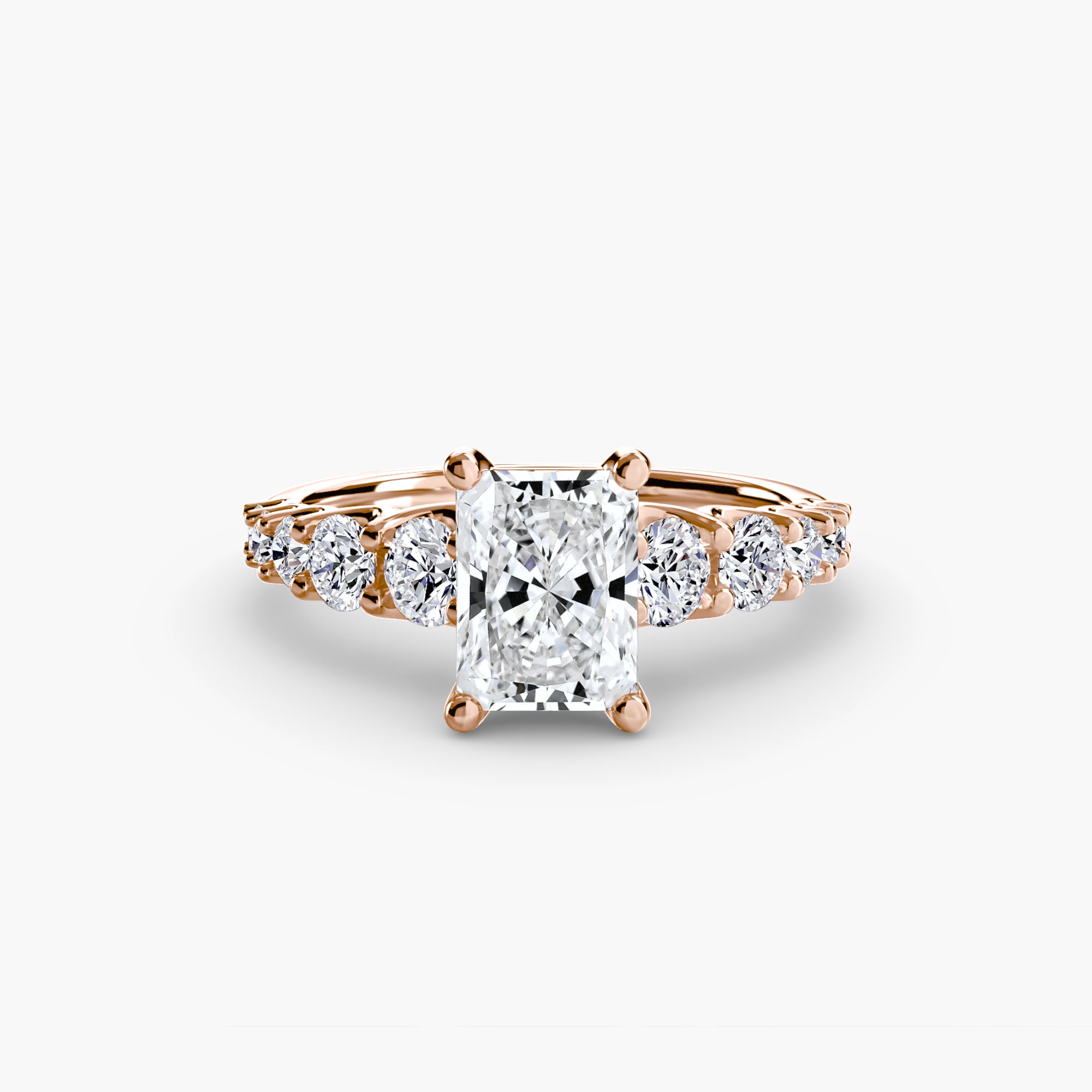 The Graduated Accent Ring-setting-The Diamond Setter