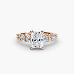 The Graduated Accent Ring-setting-The Diamond Setter