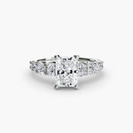 The Graduated Accent Ring-setting-The Diamond Setter