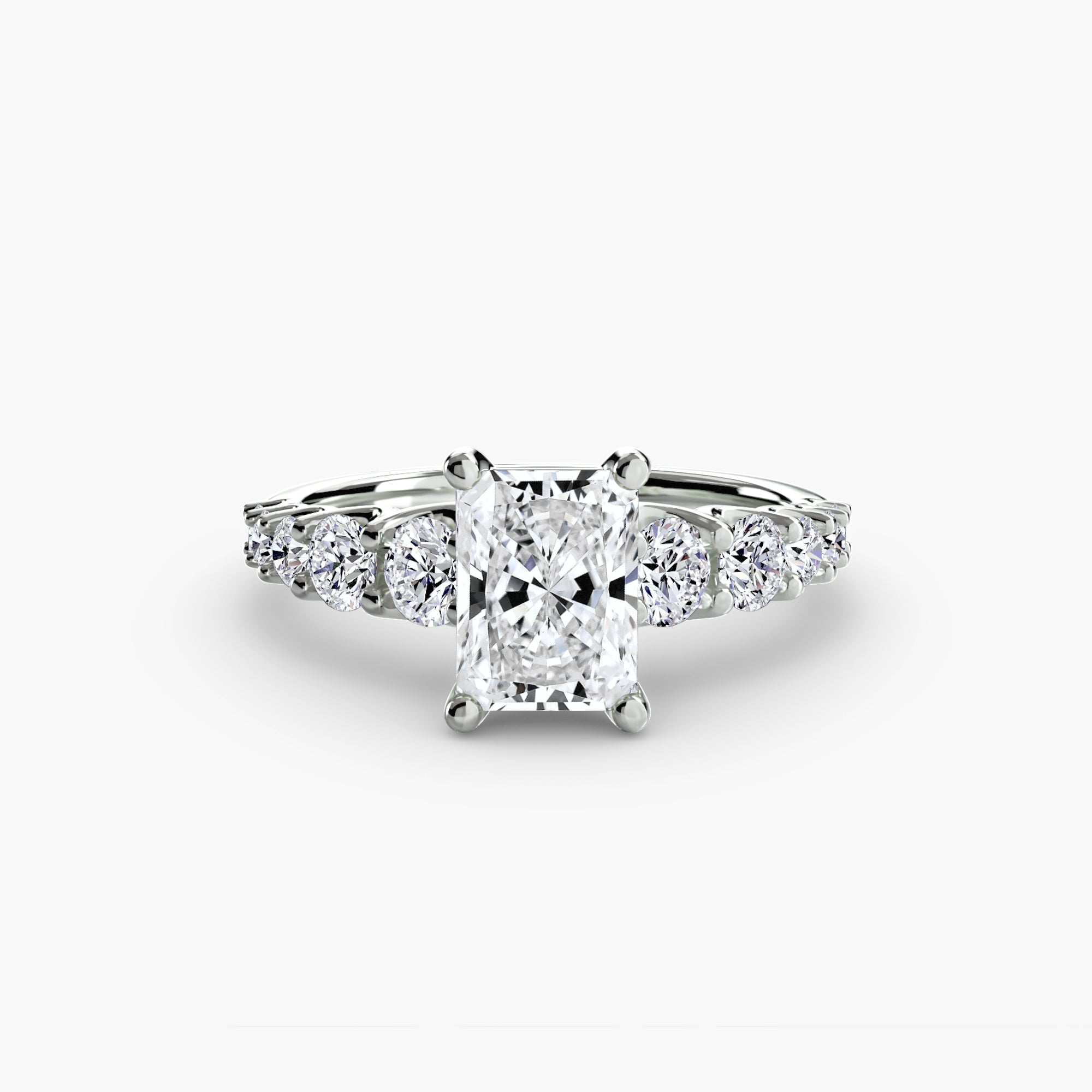 The Graduated Accent Ring-setting-The Diamond Setter