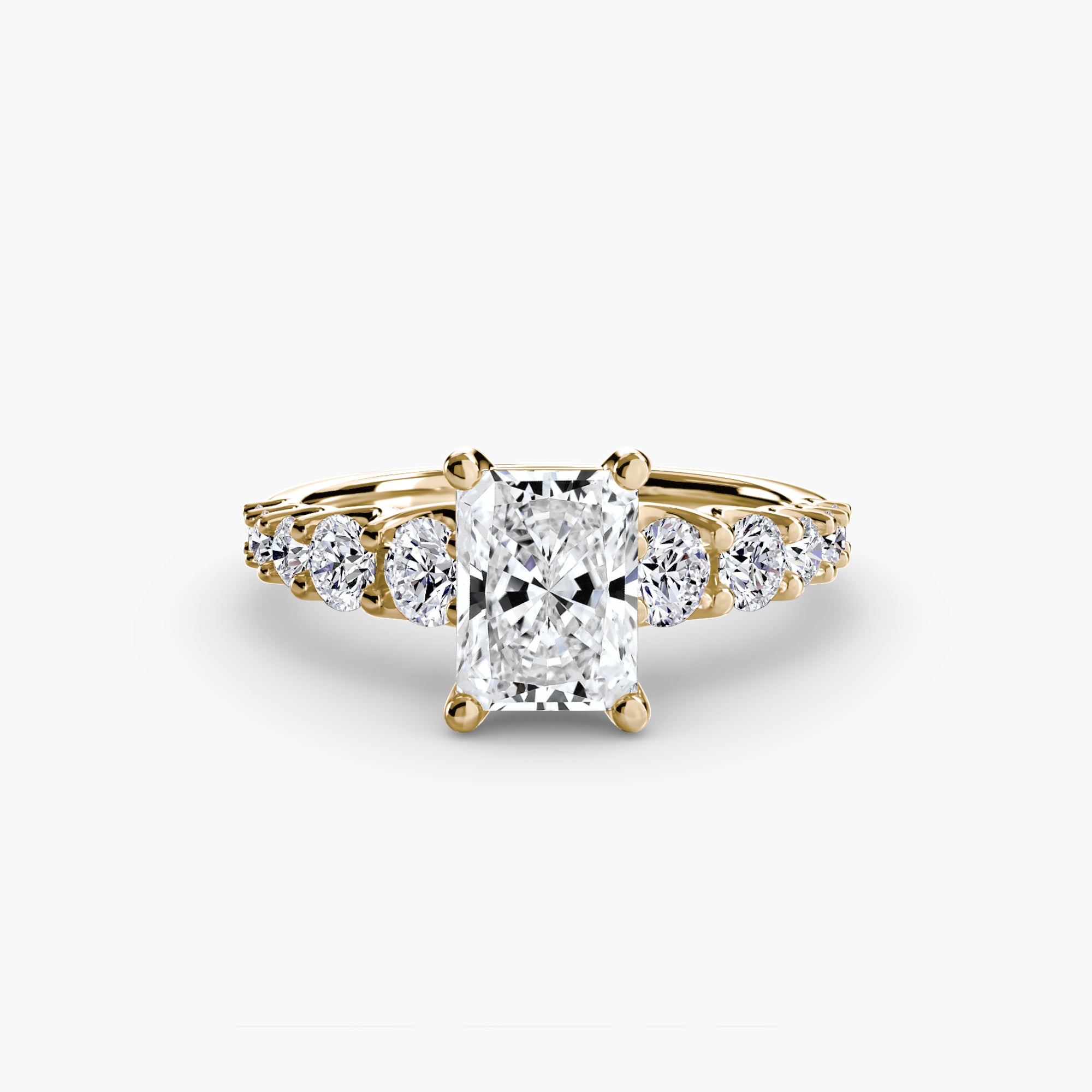 The Graduated Accent Ring-setting-The Diamond Setter